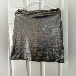 Hutch Gray Mini Pencil Skirt Casual